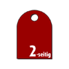 Türhänger oval 2-Seiten; Offset-Druckerei für Tüthänger online drucken; stanzen, schneiden, falzen, heften